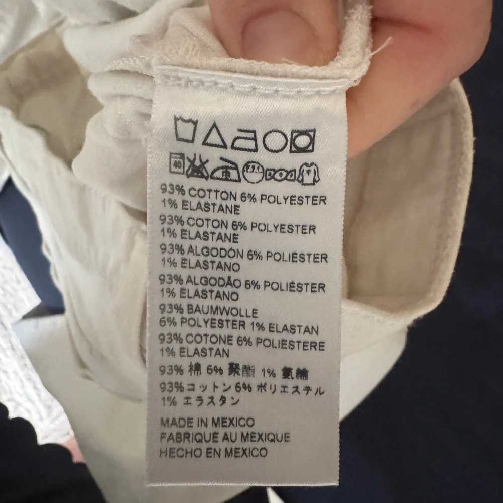 Able The High Rise White Skinny Jeans